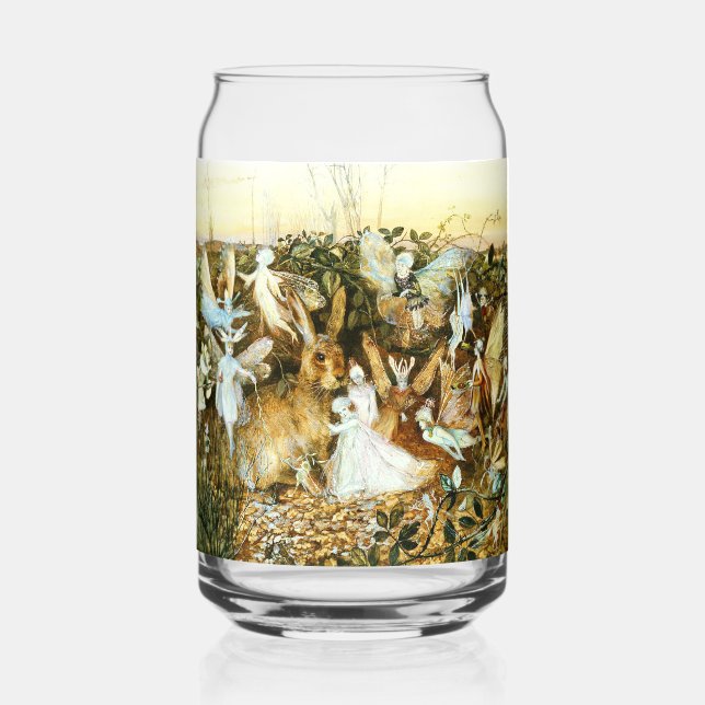 Vaso Con Forma De Lata Fe y conejo (Anverso)