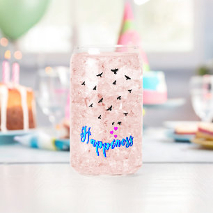 Vaso Con Forma De Lata Felicidad