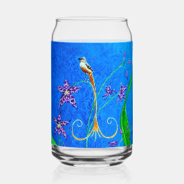 Vaso Con Forma De Lata Feliz ave orquídea hawaiana