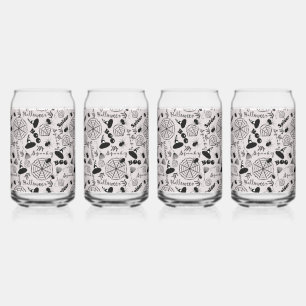 Vaso Con Forma De Lata Feliz Halloween