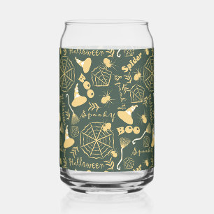 Vaso Con Forma De Lata Feliz Halloween