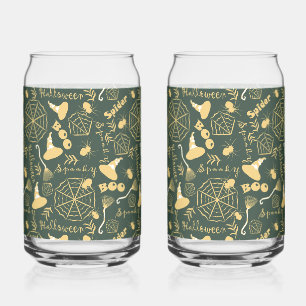 Vaso Con Forma De Lata Feliz Halloween
