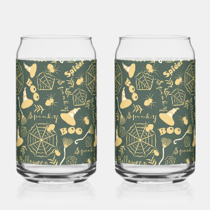 Vaso Con Forma De Lata Feliz Halloween