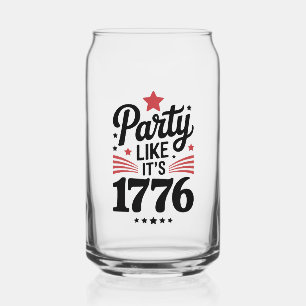Vaso Con Forma De Lata Festeja Como Si Fuera 1776 Camiseta Divertida de