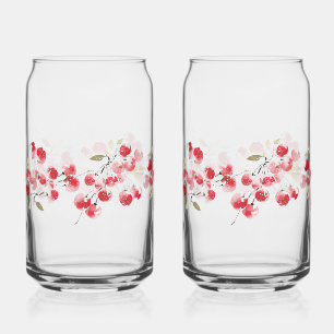 Vaso Con Forma De Lata Fiesta de Bayas de Invierno