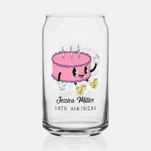 Vaso Con Forma De Lata Fiesta de Cumpleaños