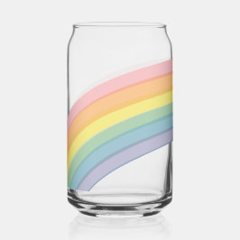 Vaso Con Forma De Lata Fiesta de cumpleaños del arcoiris Pastel