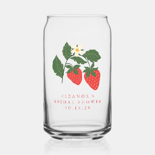 Vaso Con Forma De Lata Fiesta de Despedida de Soltera Boho Fresa Rosa Vin