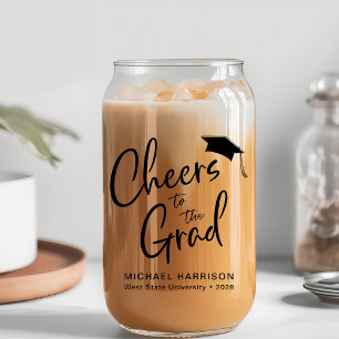 Vaso Con Forma De Lata Fiesta de Graduación de Salud