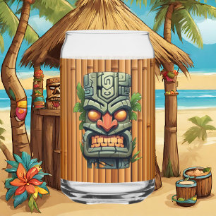 Vaso Con Forma De Lata fiesta jefe de Guay Hawaii tiki