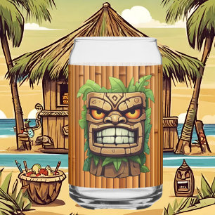 Vaso Con Forma De Lata fiesta jefe de Guay Hawaii tiki