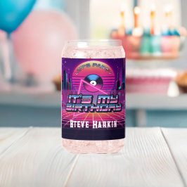 Vaso Con Forma De Lata Fiesta Rockin Vaporwave