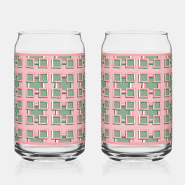 Vaso Con Forma De Lata Five Square Soda Glass