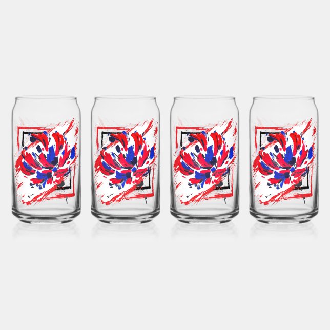 Vaso Con Forma De Lata Fleur éclatée (Anverso)