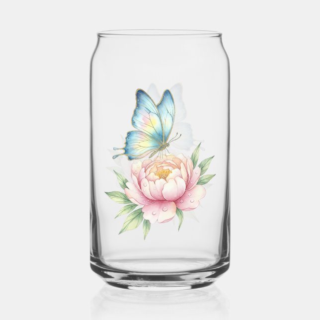 Vaso Con Forma De Lata Flor (Anverso)
