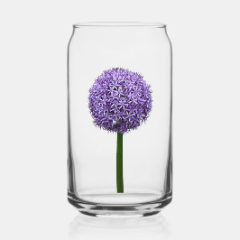 Vaso Con Forma De Lata Floral Purple Allium Bloom