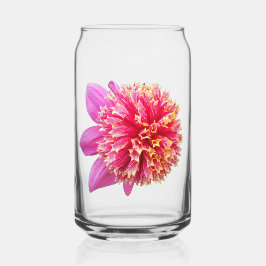 Vaso Con Forma De Lata Floral rosa Anemone Dahlia Bloom