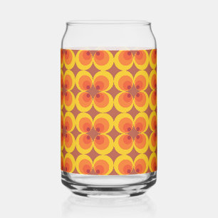 Vaso Con Forma De Lata Flores Trippy