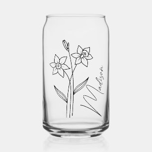 Vaso Con Forma De Lata Flowers March Daffodil Bridesmaid