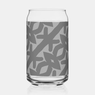 Vaso Con Forma De Lata flujo abstracto