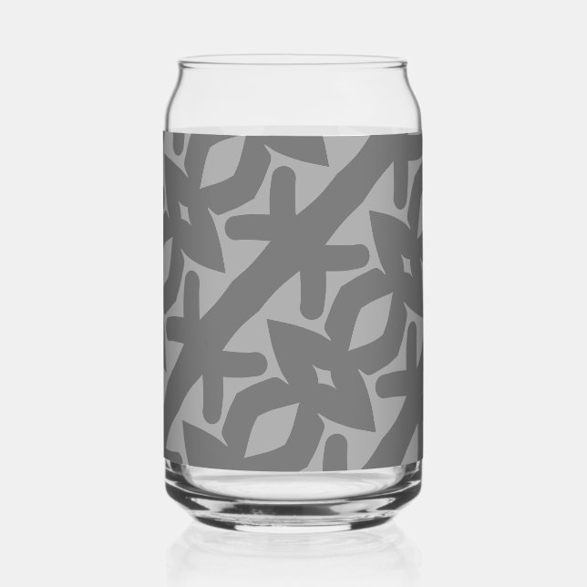 Vaso Con Forma De Lata flujo abstracto (Anverso)