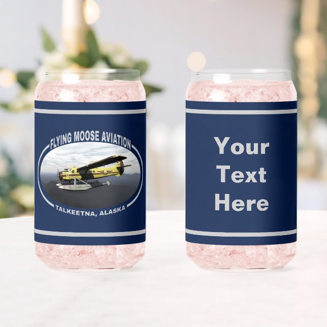 Vaso Con Forma De Lata Flying Moose Aviation de Havilland DH3-C Otter (Insitu (Boda))