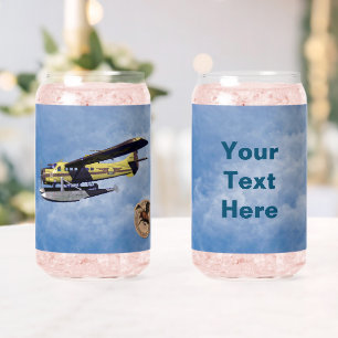 Vaso Con Forma De Lata Flying Moose Aviation de Havilland Otter
