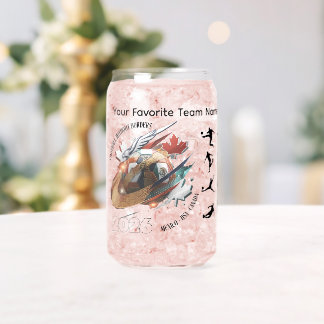 Vaso Con Forma De Lata Football 2026 Can Glass – Mexico USA Canada Design