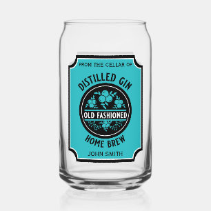 Vaso Con Forma De Lata Frasco de personalizado Gin