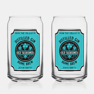 Vaso Con Forma De Lata Frasco de personalizado Gin