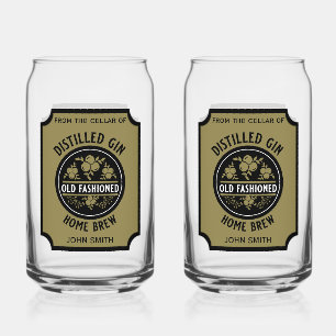 Vaso Con Forma De Lata Frasco de personalizado Gin