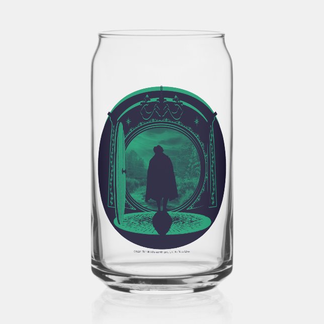 Vaso Con Forma De Lata FRODO™ Dejando la silueta de THE SHIRE™ (Anverso)