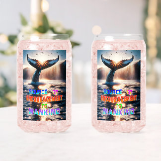 Vaso Con Forma De Lata Fuente De Aliento Para La Humanidad