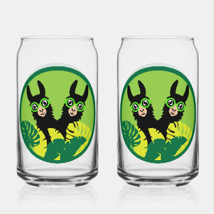 Vaso Con Forma De Lata Fun Llama Alpaca Hogar Y Vida