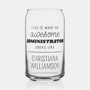 Vaso Con Forma De Lata Funny del administrador asombroso personalizado