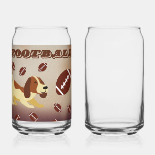 Vaso Con Forma De Lata fútbol de amor de perro