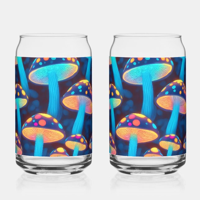 Vaso Con Forma De Lata Gafas Bodas personalizadas para recién casados (Anverso)