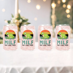 Vaso Con Forma De Lata Gafas de ranas de amor