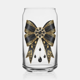 Vaso Con Forma De Lata gala de pajarita negra