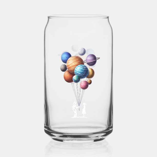 Vaso Con Forma De Lata Galaxia (Anverso)