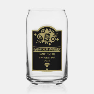 Vaso Con Forma De Lata Ganador de Karaoke