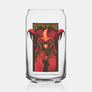 Vaso Con Forma De Lata GANDALF™ Vs Balrog "No Pasarás" Gráfico