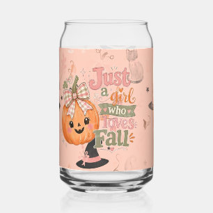 Vaso Con Forma De Lata Gato bruja de Halloween lindo Solo una chica que a