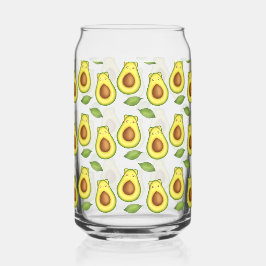 Vaso Con Forma De Lata Gato de aguacate verde