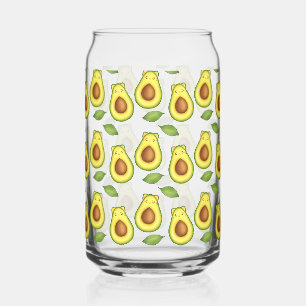 Vaso Con Forma De Lata Gato de aguacate verde