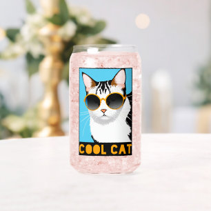 Vaso Con Forma De Lata Gato de Guay divertido
