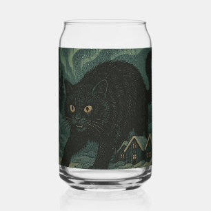 Vaso Con Forma De Lata Gato Yule de Navidad islandés