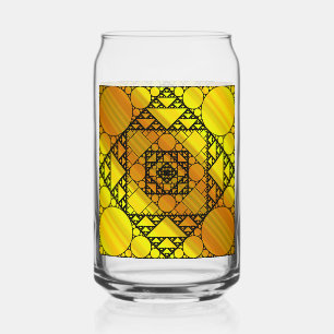 Vaso Con Forma De Lata Geometría fractal