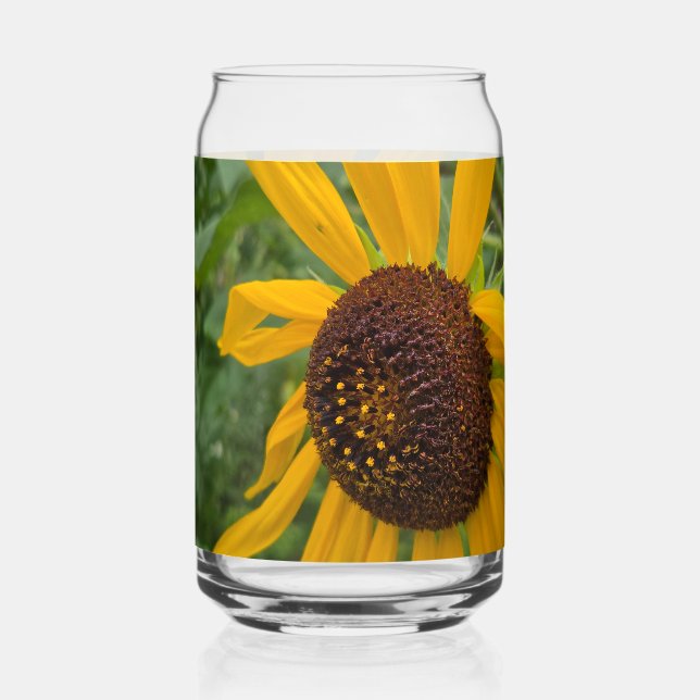 Vaso Con Forma De Lata Girasol (Anverso)