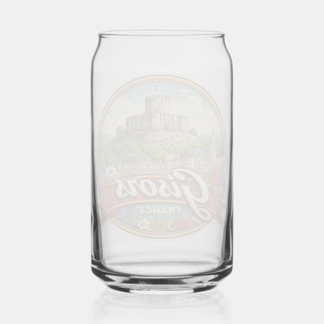 Vaso Con Forma De Lata Gisors Francia (Anverso)